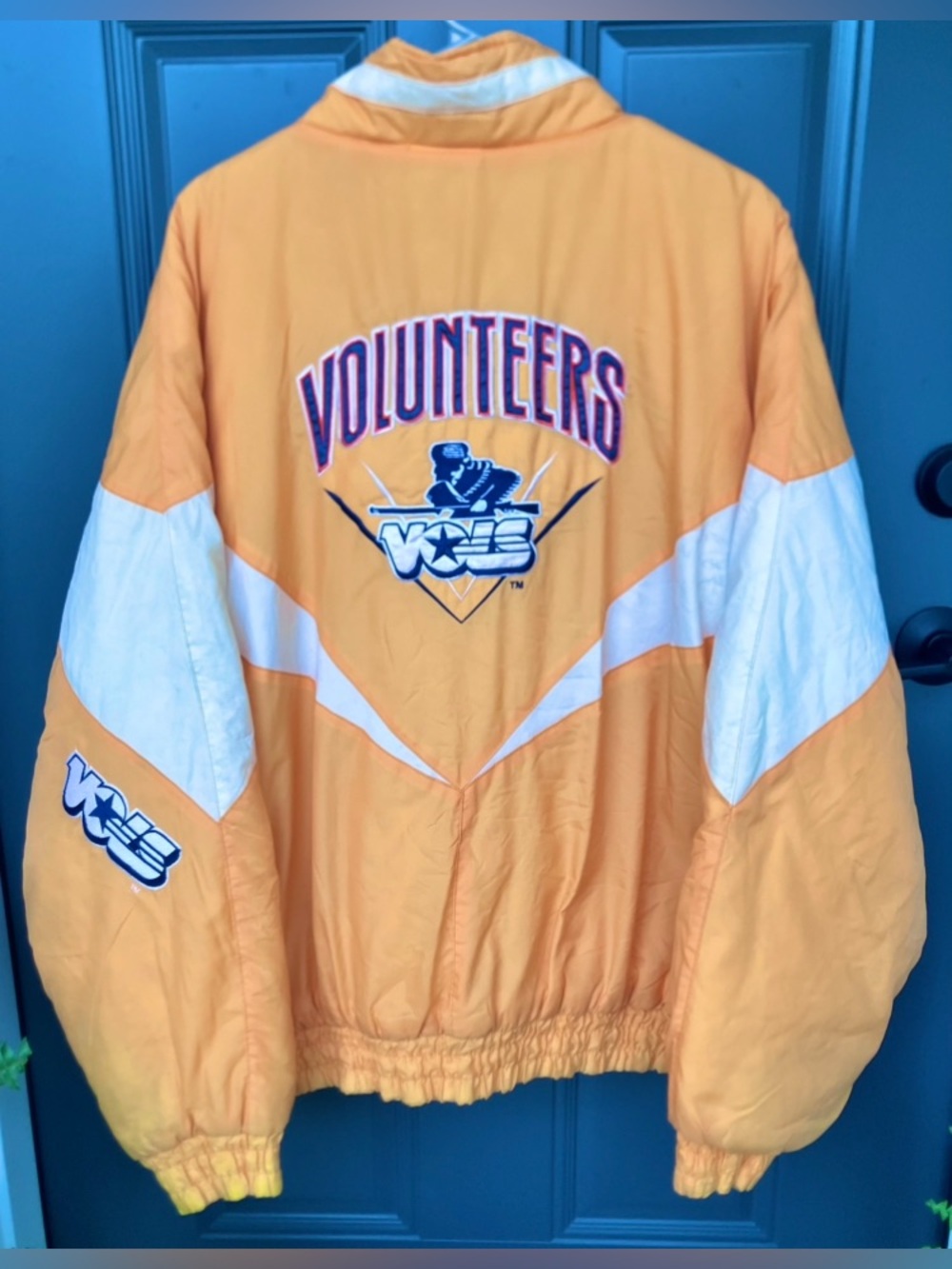 Vintage Tennessee Volunteers Locker Line Puffer Jacket XL 1980s-90s Old Logo